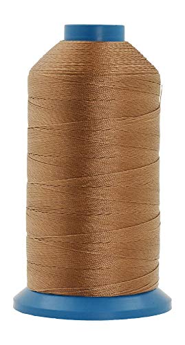 Size 138 420D T135 Russet Brown Bonded Nylon Thread 1250 YDs (3750 Foot)