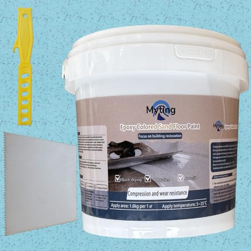Epoxy Colored Sand Floor Paint (35 Fl Oz)