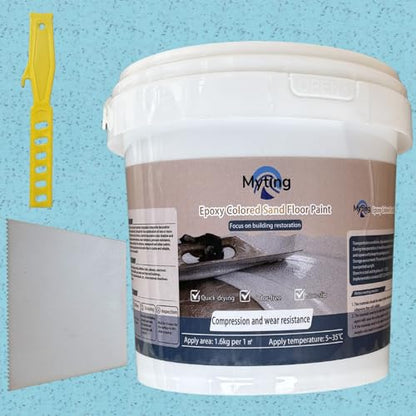 Epoxy Colored Sand Floor Paint (35 Fl Oz)