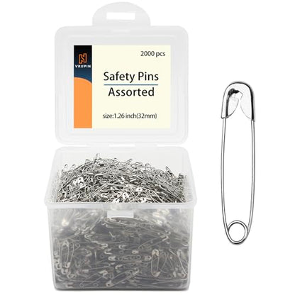 2000pcs Safety Pins (2000 Count)