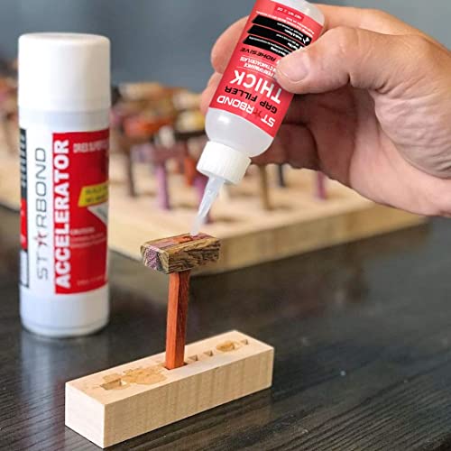 Thick CA Glue Complete Refill Kit (16 Ounce)