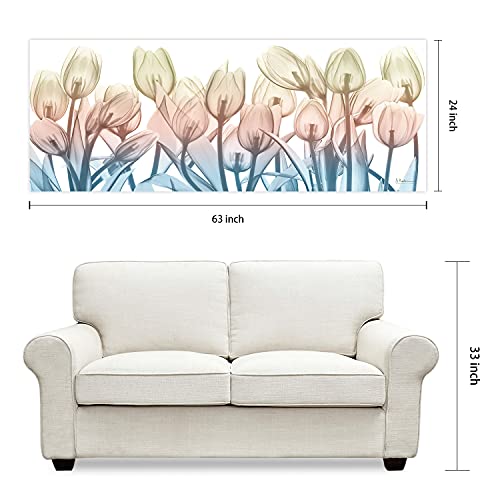 Frameless Free Floating Tempered Glass Panel Graphic Wall Art Ready to Hang