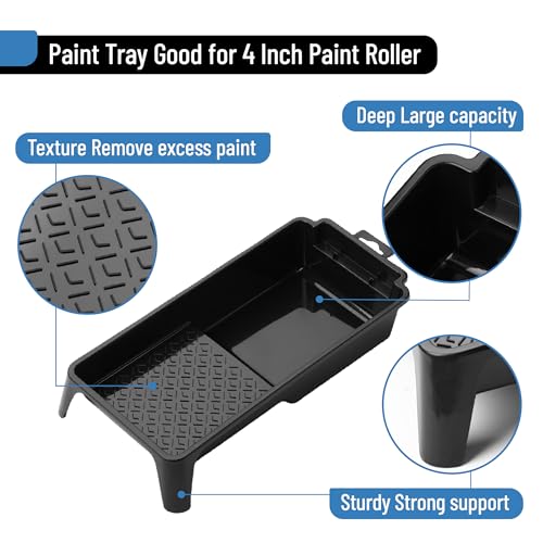 Bates 4 Inch Paint Tray Set (22 Count)