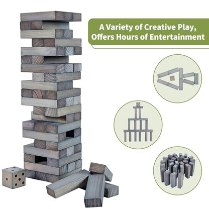 54 PCS Giant Tumble Tower