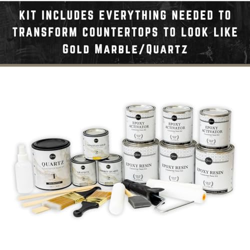 Quartz Easy Epoxy Countertop Paint Kit (159 Fl Oz)