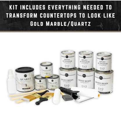 Quartz Easy Epoxy Countertop Paint Kit (159 Fl Oz)