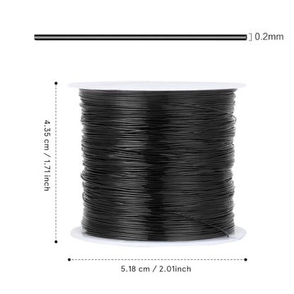 492FT 32 Gauge Jewelry Wire for Jewelry Making Copper Metal Wire for Crafts (492 Foot)