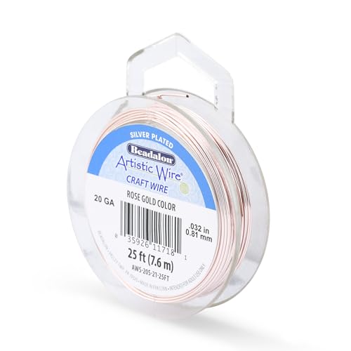 20 Gauge Silver Plated Tarnish Resistant Colored Copper Craft Wire