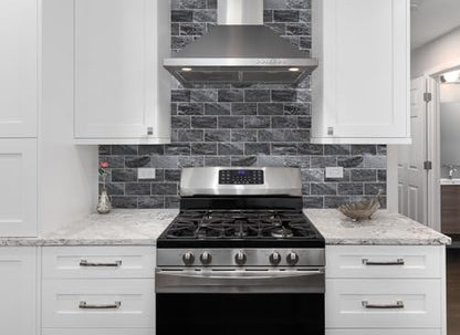 100 Pieces Peel and Stick Backsplash for Kitchen (12.5 Sq Ft)