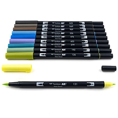 56169 Dual Brush Pen Art Markers (10 Count)