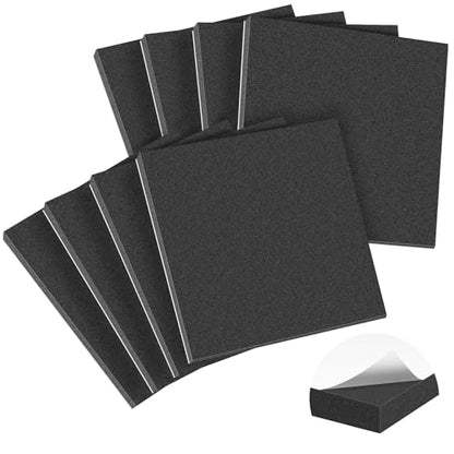 8 PCS Adhesive Foam Padding Sheets Closed Cell Self Adhesive Sticky Foam Pads (8 Count)