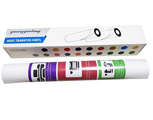 Heat Transfer Vinyl White HTV Rolls (10 Count)