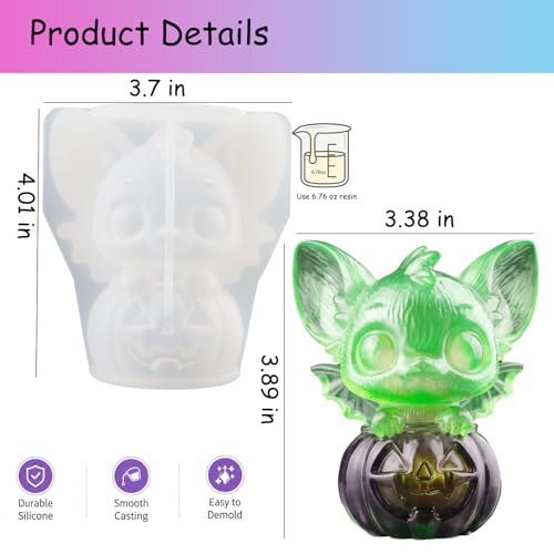 Bat Halloween Resin Molds Silicone