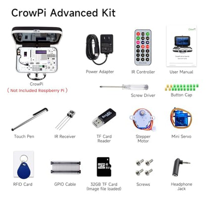 CrowPi Case Kit for Raspberry Pi 5