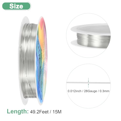0.3 mm 28 Gauge Copper Wire for Jewelry Making