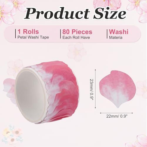 1 Roll Petal Washi Tape