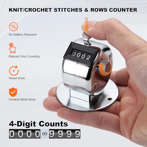 Stitch Counters for Knitting and Crocheting