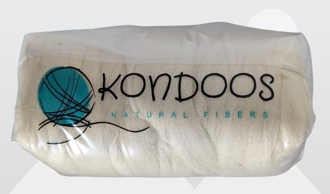 1 lb Wool roving Yarn unspun Fiber