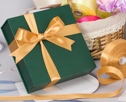1 Copper Solid Satin Ribbon for Gift Wrapping