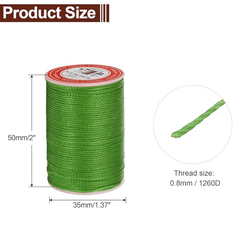 Round Leather Sewing Waxed Thread
