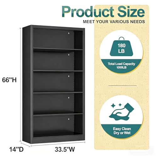 Metal Bookshelf