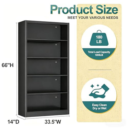 Metal Bookshelf