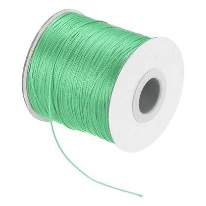 Waxed Cord 0.5mm Waxed Polyester Cord 175 Yard Wax String for Bracelet Making