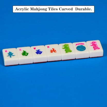 4 Layer Mahjong Tile Set Green 1.2