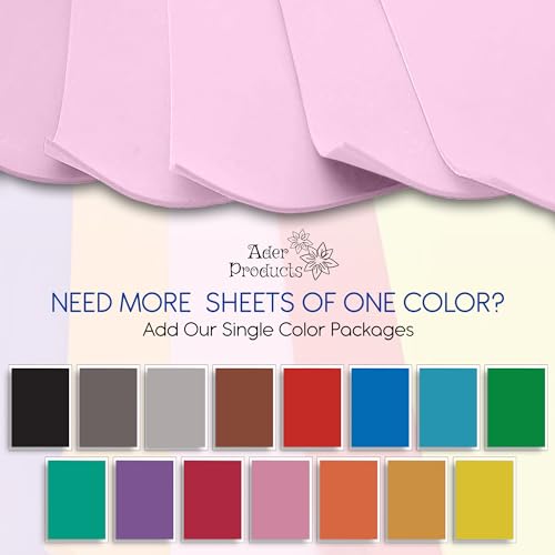 Baby Pink EVA Foam Sheets for Crafts (15 .)