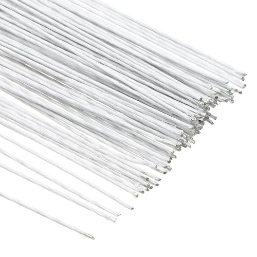 20 Gauge 16" Floral Stem Wire Paper Wrapped Iron Artificial 100Pcs
