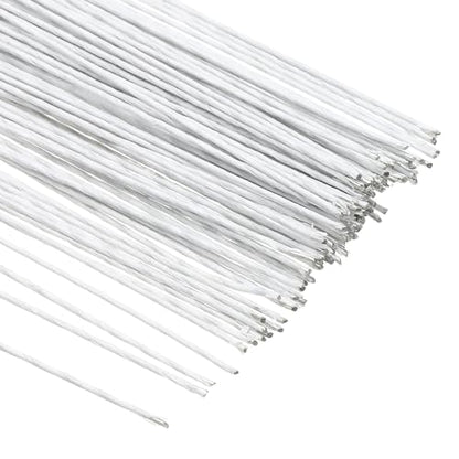 20 Gauge 16" Floral Stem Wire Paper Wrapped Iron Artificial 100Pcs