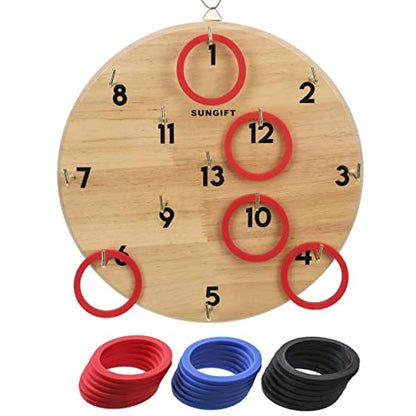 Hook and Ring Toss Game