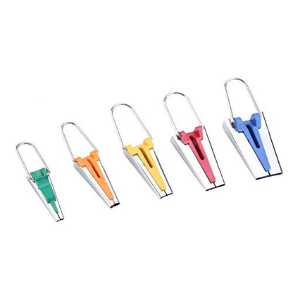 5pcs Bias Tape Makers Set Fabric Tape Maker Tool Set DIY Sewing Quilting Bias Binding Maker 6MM