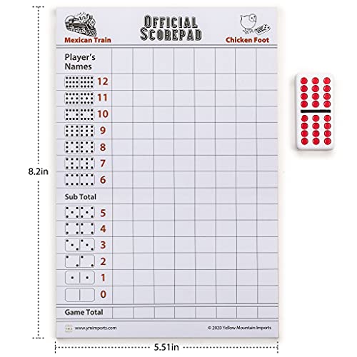 Mexican Train Dominoes Accessory Set