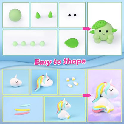 Air Dry Clay 80 Colors