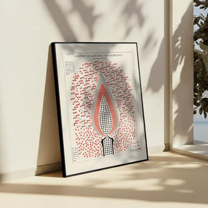 Chemistry of Combustion and Illumination Canvas