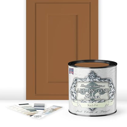 ALL-IN-ONE Paint by Heirloom Traditions, Saddle, Quart (32 Fl Oz)