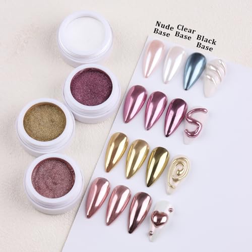 7 Colors Chrome Nail Powder (2.6 Ounce)
