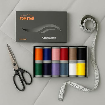 Colorful Serger Sewing Thread