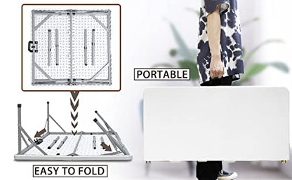 34in Square Folding Table