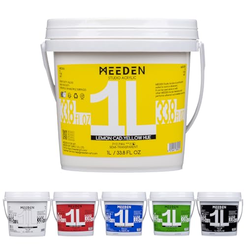 Acrylic Paint Set 1L (6 Count)