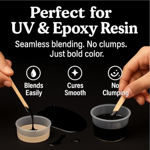 Black Abyss Epoxy Resin Pigment Paste 6.7oz