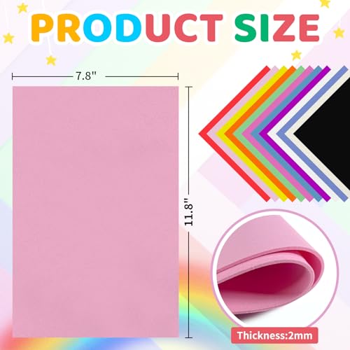 48 Pack EVA Foam Sheets (48 Count)