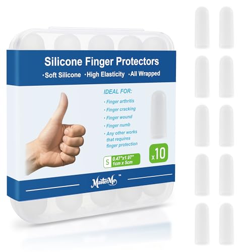 Gel Finger Cots Protectors (10 Count)