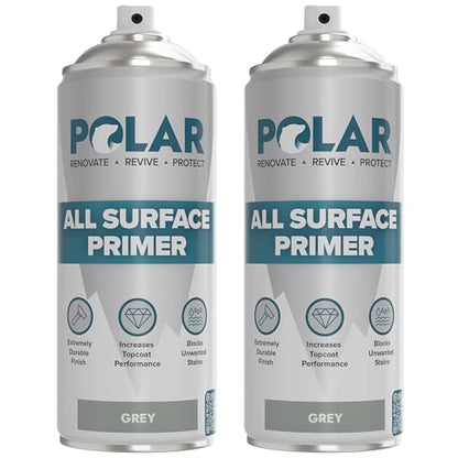 Polar All Surface Primer Matte Gray (2 Count)