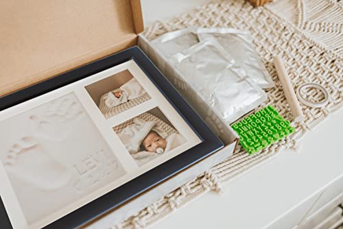 Baby Hand & Footprint Clay Keepsake Photo Frame Kit