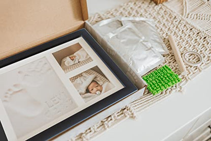 Baby Hand & Footprint Clay Keepsake Photo Frame Kit