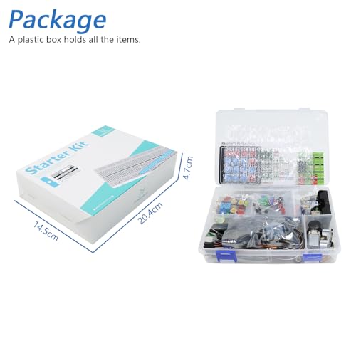 Ultimate Starter Kit for Raspberry Pi Pico 1 2 W (220 Count)