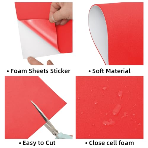 Self Adhesive Foam Sheets (10 Count)