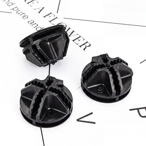 32 Pieces Cube Connectors Plastic Storage Wire Cube Organizer ABS Connectors for Modular Closet Storage Organizer and Wire Shelf (32 Count)
